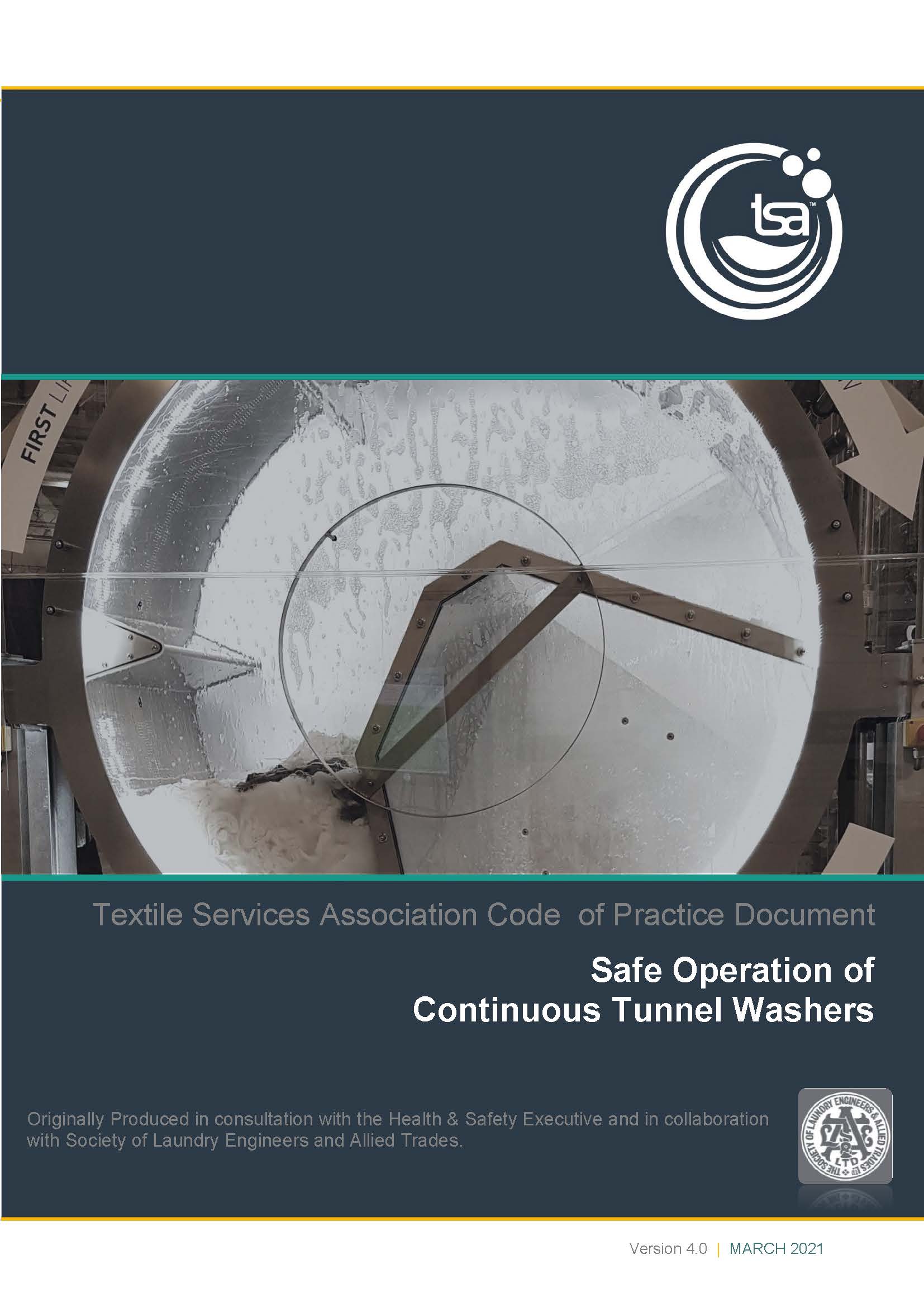 Safe Operation Of Continuous Tunnel Washers